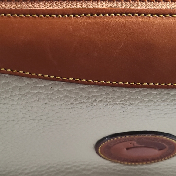 Vintage Dooney & Bourke All Weather Leather Bag Purse - Picture 5 of 16